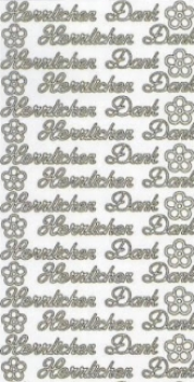 Sticker Herzlichen Dank